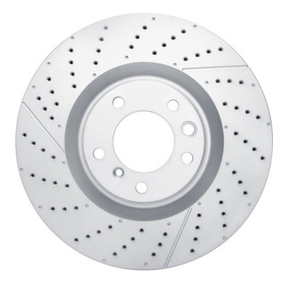 DFC 13-18 Mercedes-Benz G63 AMG Front Drilled GeoSPEC Coated Rotor and Slotted