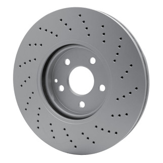 DFC 02-09 Mercedes-Benz E500 Front Drilled GeoSPEC Coated Rotor