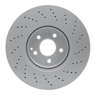DFC 02-09 Mercedes-Benz E500 Front Drilled GeoSPEC Coated Rotor