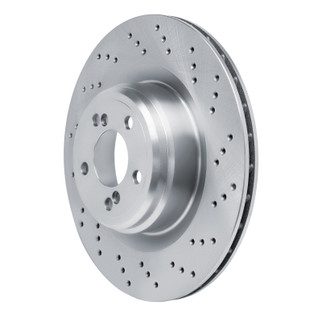 DFC 15-19 BMW X5 Right Rear Drilled Brake Rotor