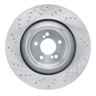 DFC 15-19 BMW X5 Right Rear Drilled Brake Rotor