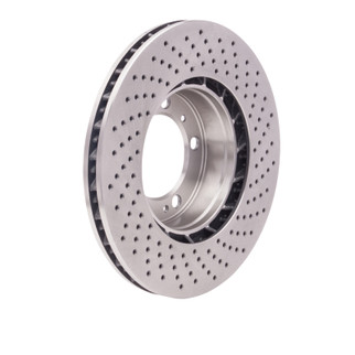 DFC 98-12 Porsche 911 Left Front Drilled Brake Rotor