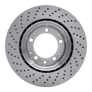 DFC 78-89 Porsche 930 Right Rear Drilled Brake Rotor