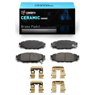 R1 2005-2023 Subaru BRZ Rear R1 Ceramic Pads & Hardware Kit