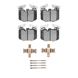 DFC 17-25 BMW 740I xDrive Front 5000 Advanced Low Metallic Brake Pads and Hardware Kit