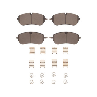 DFC 22-25 Land Rover Discovery Sport Front 5000 Advanced Low Metallic Brake Pads and Hardware Kit
