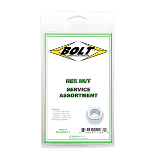 Hex Nut Assortment 90 Piece Kit