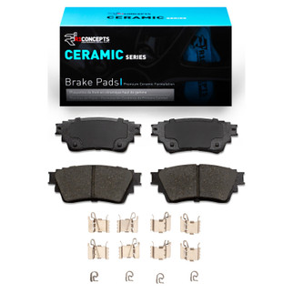 R1 2017-2025 Mitsubishi Eclipse Cross Rear R1 Ceramic Pads & Hardware Kit