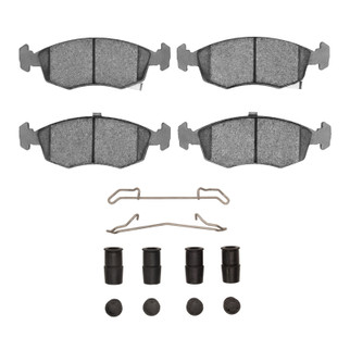 R1 12-19 Fiat 500E Front Euro Ceramic Pads & Hardware Kit