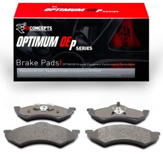 R1 00-02 Dodge Dakota RWD Front R1 Optimum OE Brake Pads