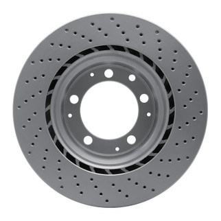 DFC 78-89 Porsche 911/930 Left Rear Drilled GeoSPEC Coated Rotor