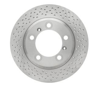 DFC 05-23 Porsche Cayman Rear Drilled Brake Rotor