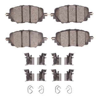 R1 16-25 Fiat 124 Spider Front Euro Ceramic Pads & Hardware Kit