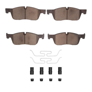 R1 15-19 Jaguar E-Pace Front Euro Ceramic Pads & Hardware Kit
