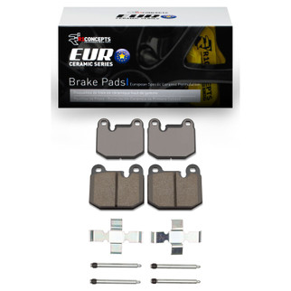 R1 77-83 BMW 320I (USA/Canada) Front Euro Ceramic Pads & Hardware Kit