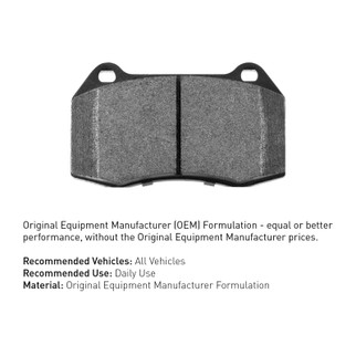 R1 01-05 Mercedes-Benz C240 Front Optimum OE Pads & Hardware Kit