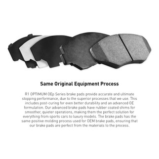 R1 98-02 Chevrolet Camaro Front Optimum OE Pads & Hardware Kit