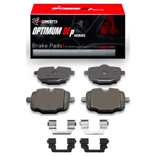 R1 20-25 BMW ALPINA B7 xDrive Rear Optimum OE Pads & Hardware Kit