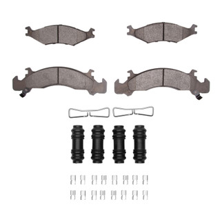 R1 91-92 Dodge Monaco Front Semi Met Pads & Hardware Kit