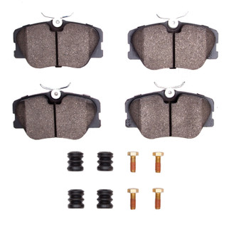 R1 84-95 Mercedes-Benz 190E Front Semi Met Pads & Hardware Kit