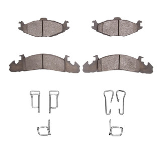 R1 1984-1990 Chrysler Town & Country Front R1 Optimum OE Pads & Hardware Kit