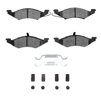R1 83-83 Mercury LYNX Front Semi Met Pads & Hardware Kit