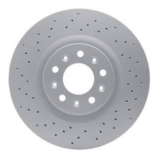 DFC 05-06 Ford GT Rear Drilled GeoSPEC Coated Rotor