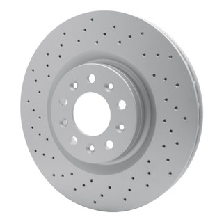 DFC 05-06 Ford GT Rear Drilled GeoSPEC Coated Rotor