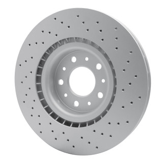 DFC 05-06 Ford GT Rear Drilled GeoSPEC Coated Rotor