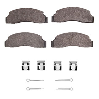 R1 78-80 Ford Fiesta (USA/Canada) Front Semi Met Pads & Hardware Kit