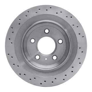 DFC 05-08 Pontiac Grand Prix Rear Drilled Brake Rotor