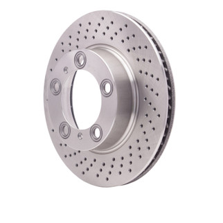 DFC 05-08 Porsche Cayman Left Front Drilled Brake Rotor