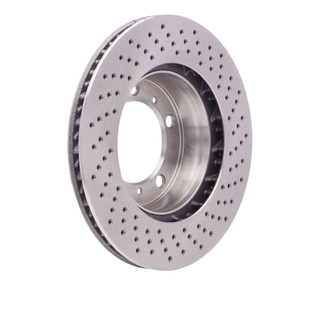 DFC 05-08 Porsche Cayman Left Front Drilled Brake Rotor