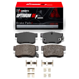 R1 97-02 Acura CL Rear Optimum OE Pads & Hardware Kit