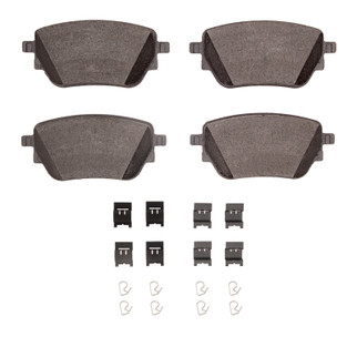 R1 -26 Mercedes-Benz A220 Rear Ceramic Pads & Hardware Kit