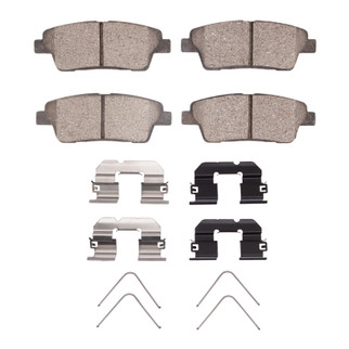 R1 18-20 Genesis G80 Rear Ceramic Pads & Hardware Kit