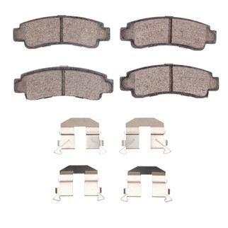 R1 91-06 Nissan NX Rear Optimum OE Pads & Hardware Kit