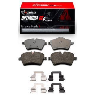 R1 13-16 Mini Cooper Countryman Front Optimum OE Pads & Hardware Kit