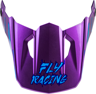 Yth Kinetic Surge Helmet Visor Pink/purple/teal Ys-yl