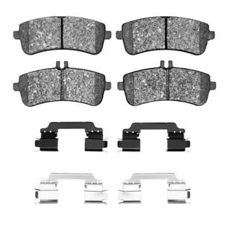 R1 15-17 Mercedes-Benz S600 Rear Ceramic Pads & Hardware Kit