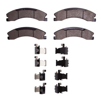 R1 12-24 Nissan Titan XD Rear Ceramic Pads & Hardware Kit