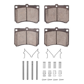 R1 90-03 Ford Escort Front Optimum OE Pads & Hardware Kit