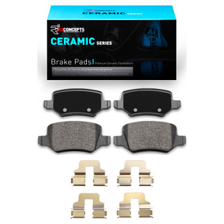 R1 01-11 Mercedes-Benz B200 Rear Ceramic Pads & Hardware Kit