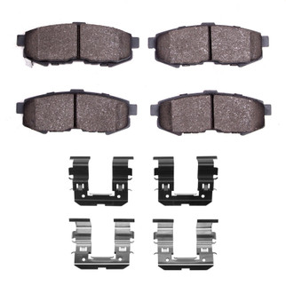 R1 04-06 Mazda MPV Rear Ceramic Pads & Hardware Kit
