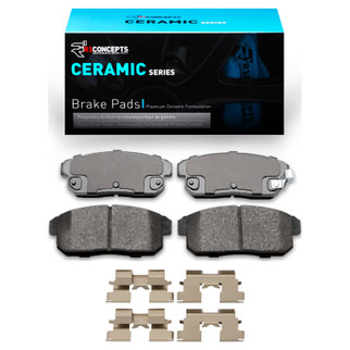 R1 00-06 Infiniti G20 Rear Ceramic Pads & Hardware Kit