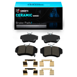 R1 03-09 Chrysler PT Cruiser Front Ceramic Pads & Hardware Kit