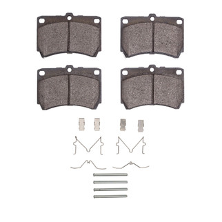 R1 86-94 Mazda 323 Front Optimum OE Pads & Hardware Kit