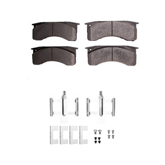 R1 91-24 Blue Bird Bus TC1000 Front/Rear Ceramic Pads & Hardware Kit