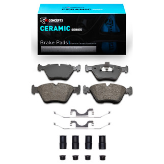 R1 96-03 BMW 525I (USA/Canada) Front Ceramic Pads & Hardware Kit