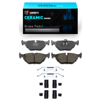 R1 96-03 BMW 528I Rear Ceramic Pads & Hardware Kit